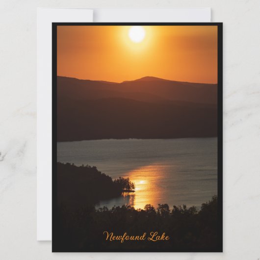 Sunset Reflection on Newfound Lake (Vorderseite)