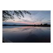 Sunset reflection poster (Vorderseite)