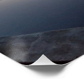 Sunset reflection poster (Ecke)