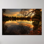 Sunset reflektions poster (Vorne)