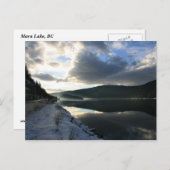 Sunset reflektions postkarte (Vorne/Hinten)