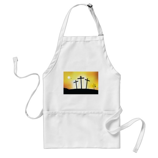 Sunset Religious Crosses Schürze (Vorne)