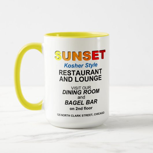 Sunset Restaurant and Lounge, Chicago, IL Tasse (Links)