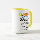 Sunset Restaurant and Lounge, Chicago, IL Tasse (VorderseiteRechts)