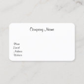 Sunset Retirement 11 Visitenkarten #11 Visitenkarte (Rückseite)