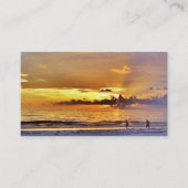 Sunset Retirement Business Cards #13A Visitenkarte (Vorderseite)