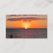 Sunset Retirement Business Cards #14 Visitenkarte (Vorderseite)