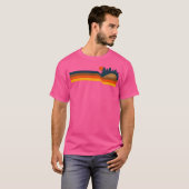 Sunset Riant Cavy Rodent Capybara T-Shirt (Vorne ganz)