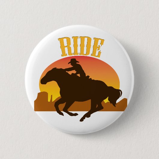 Sunset Ride Button (Vorderseite)