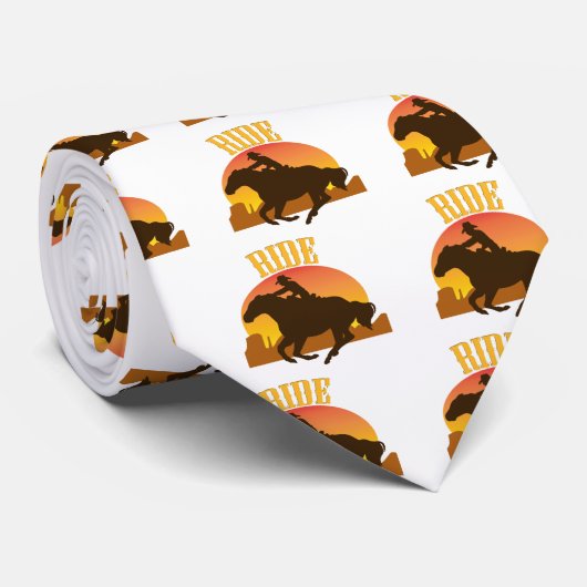 Sunset Ride Krawatte (Gerollt)