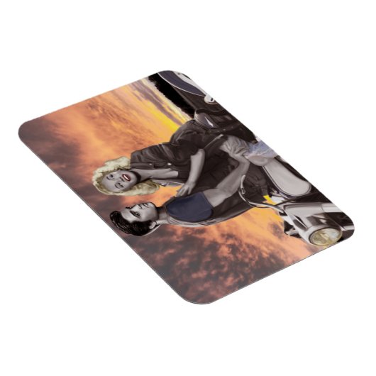 Sunset Ride Magnet (Rechte Seite)