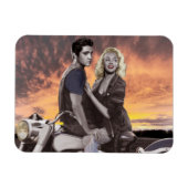 Sunset Ride Magnet (Horizontal)