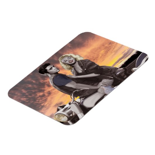 Sunset Ride Magnet (Linke Seite)