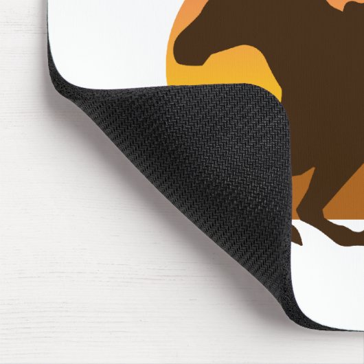 Sunset Ride Mousepad (Ecke)