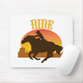 Sunset Ride Mousepad (Mit Mouse)