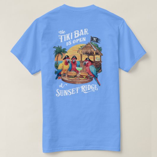 Sunset Ridge Race T-Shirt (Design Rückseite)