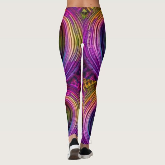 Sunset Ripple Leggings (Rückseite)