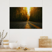 Sunset Road Poster (Küche)