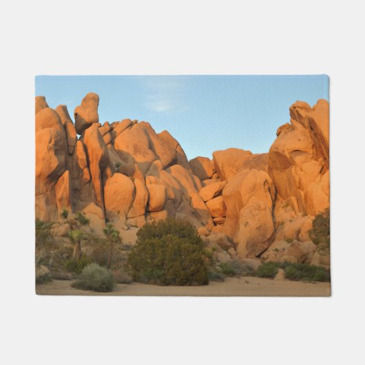 Sunset Rocks at Joshua Tree Fußmatte (Vorderseite)