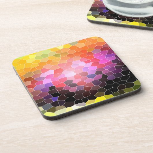 Sunset Rocks Getränkeuntersetzer (Linke Seite)