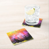 Sunset Rocks Rechteckiger Pappuntersetzer (Vor Ort)