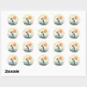 Sunset Romance Sticker (Blatt)