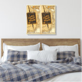 Sunset Route Leinwanddruck (Insitu (Schlafzimmer))