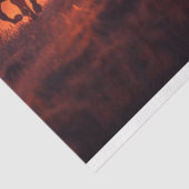 Sunset Running Horses Decoupage Seidenpapier (Ausschnitt)