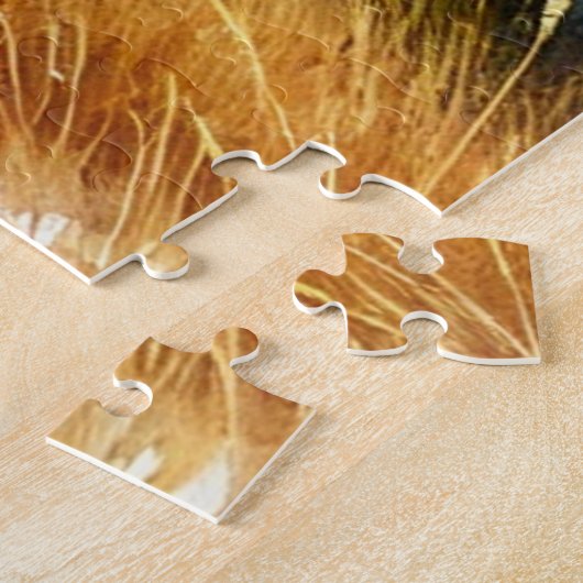 Sunset Safari Serenity African Wildlife Puzzle (Seite)