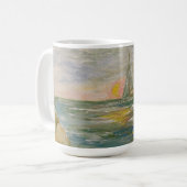 Sunset Sail Coffee Tasse (Vorderseite Links)