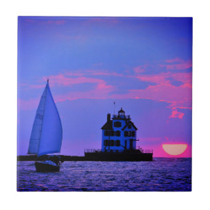 Sunset Sail Keramik Tile Fliese