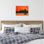 Sunset Sail Leinwanddruck (Insitu (Schlafzimmer))