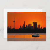 Sunset Sail Postkarte (Vorne/Hinten)