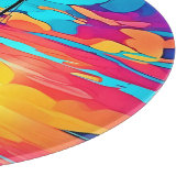 Sunset Sailboat Dreamscape Schneidebrett (Ecke)