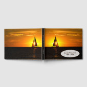 Sunset Sailboat on Lake Michigan Gästebuch (Voll)