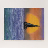 Sunset Sailboat Puzzle (Horizontal)