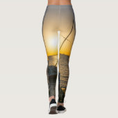 Sunset Sailboat Shipwreck Golf Breeze FL Leggings (Rückseite)