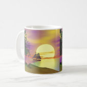 Sunset Sailing Kaffeetasse (Vorderseite Links)