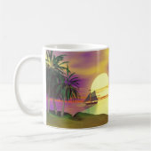 Sunset Sailing Kaffeetasse (Links)