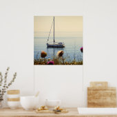 Sunset Sailing Poster (Küche)