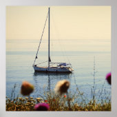 Sunset Sailing Poster (Vorne)