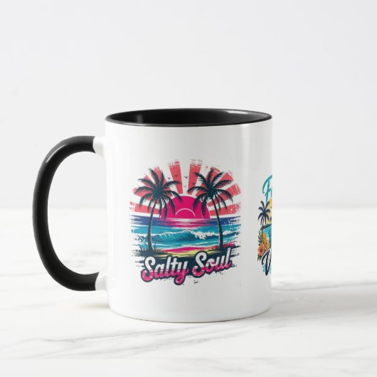 Sunset Salty Soul Tasse (Links)