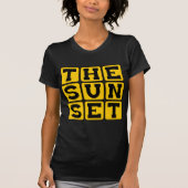 Sunset, San Francisco District T-Shirt (Vorderseite)