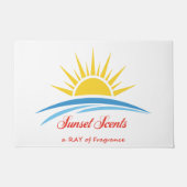 Sunset Scans Logo-Doormat Fußmatte (Vorderseite)