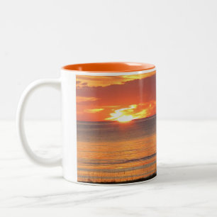Sunset Scene Coffee Tasse