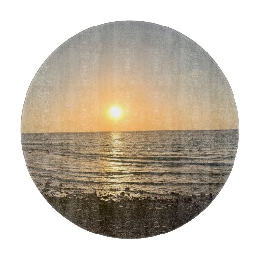 Sunset Schneidebrett (Vorderseite)