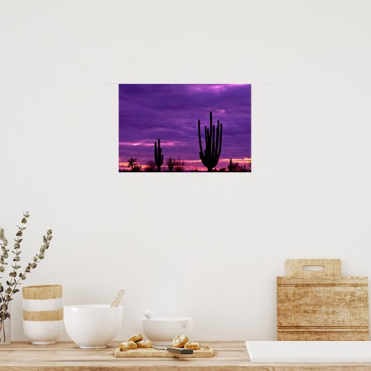 Sunset, Scottsdale, Arizona Poster (Küche)