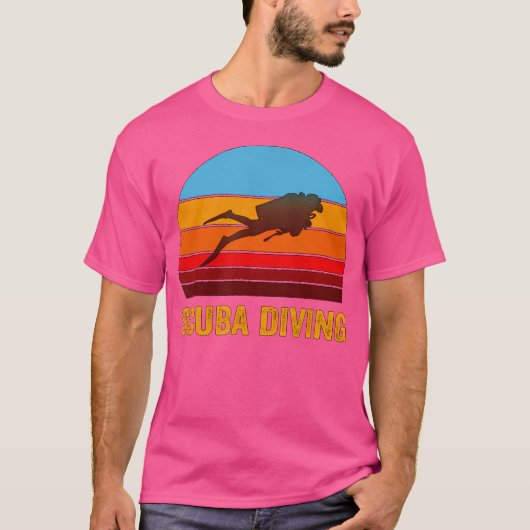 Sunset Scuba Diving T-Shirt (Vorderseite)