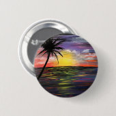 Sunset Sea Button (Vorne & Hinten)