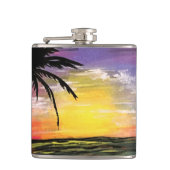 Sunset Sea Flachmann (Vorderseite)